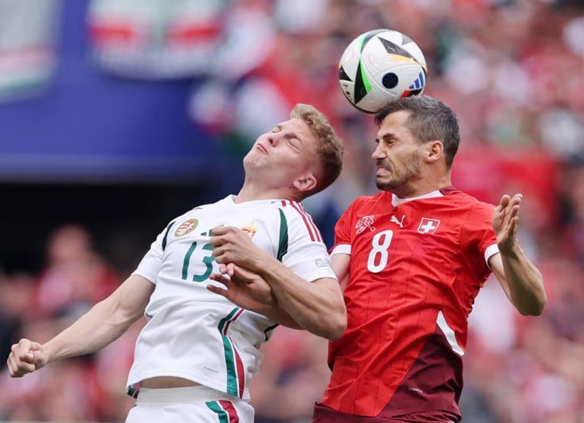 Trực tiếp Hungary 0-1 Thuỵ Sĩ, bảng B Euro 2024