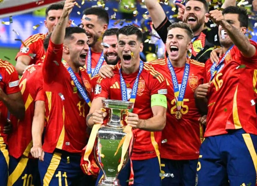 Thắng Anh, Tây Ban Nha vô địch Euro 2024