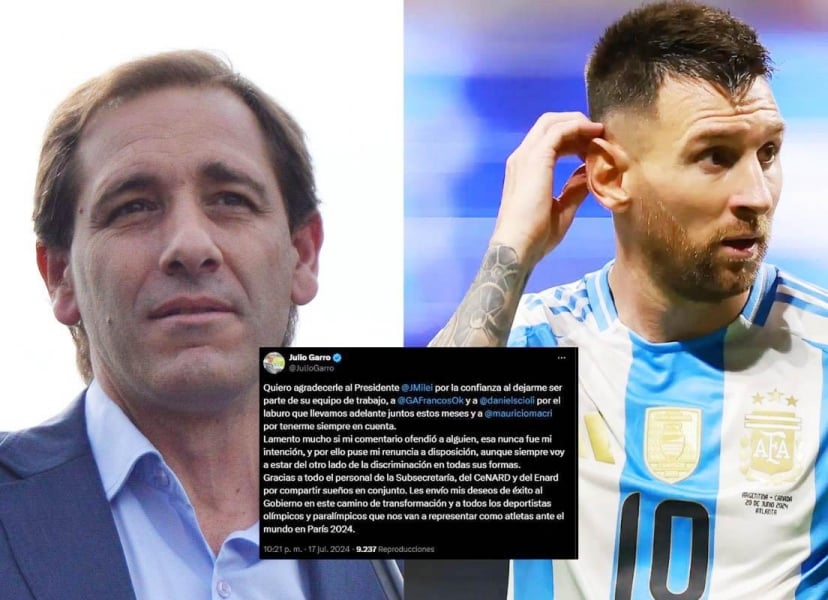 Bị sa thải vì chạm tới Messi, cựu thứ trưởng Argentina lần đầu lên tiếng