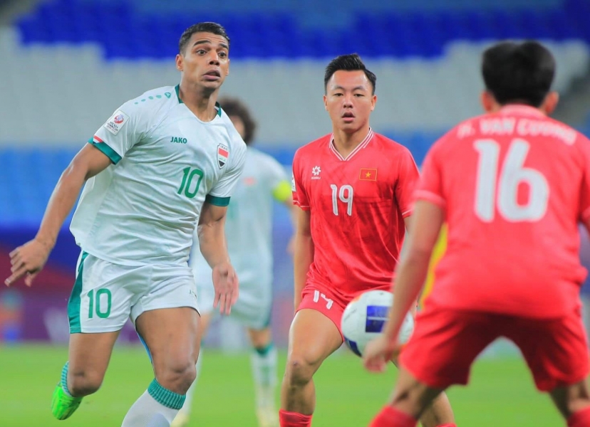 Trực tiếp U23 Việt Nam 0-0 U23 Iraq: Căng thẳng