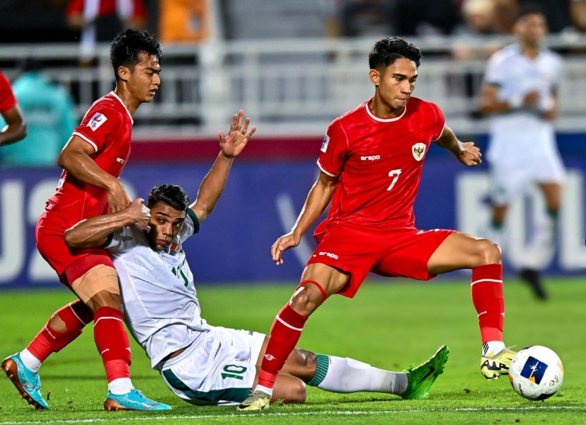 Trực tiếp Indonesia 0-0 Iraq: Thế trận cân bằng