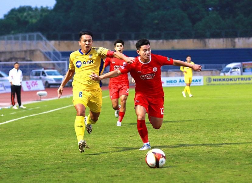 Trực tiếp Viettel 0-0 SLNA: Khó cho xứ Nghệ
