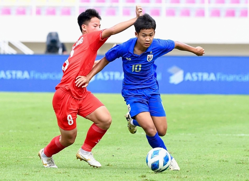 Trực tiếp U16 Việt Nam 1-1 U16 Thái Lan: Gỡ hòa chóng vánh