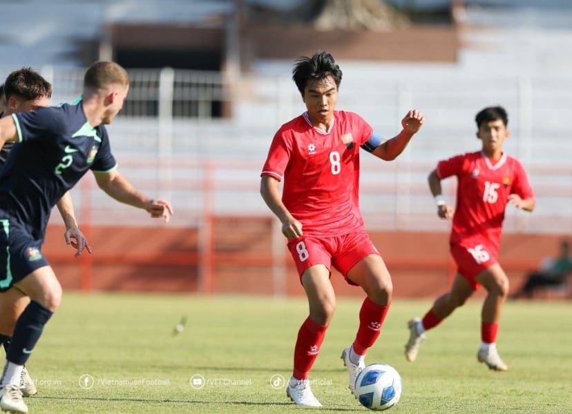 Trực tiếp U19 Việt Nam 1-0 U19 Lào: Mở tỉ số sớm