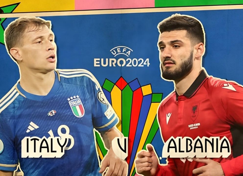 Trực tiếp Italia 0-0 Albania: Nhập cuộc hứng khởi