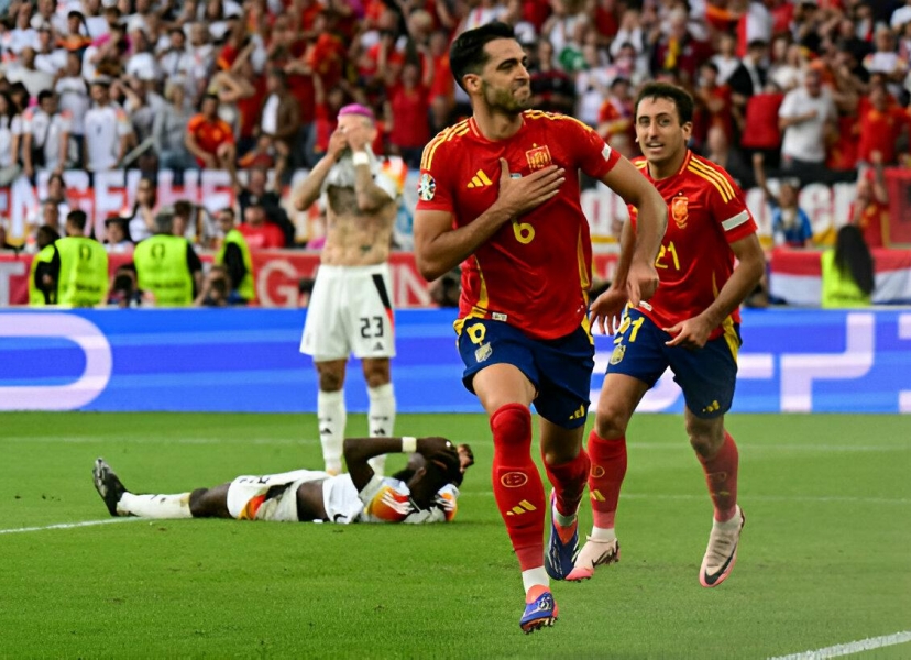 Trực tiếp Đức 1-2 Tây Ban Nha: Bàn vượt lên dẫn trước