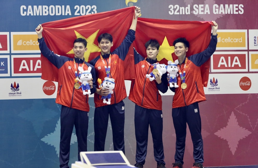Bảng tổng sắp huy chương SEA Games 33 hôm nay 3/12