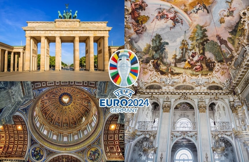 Ấn tượng 10 thành phố tổ chức VCK Euro 2024 tại Đức