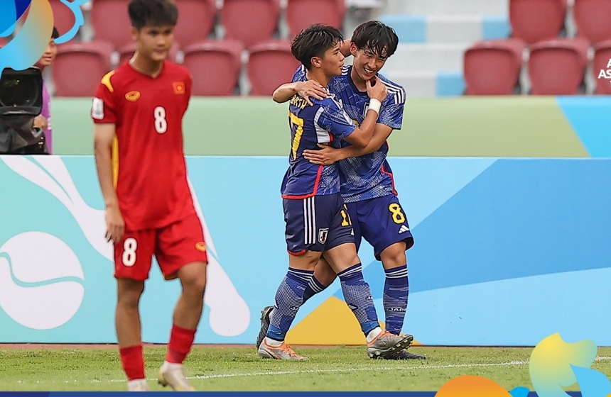 Highlights U17 Việt Nam vs U17 Nhật Bản - VCK U17 châu Á 2023