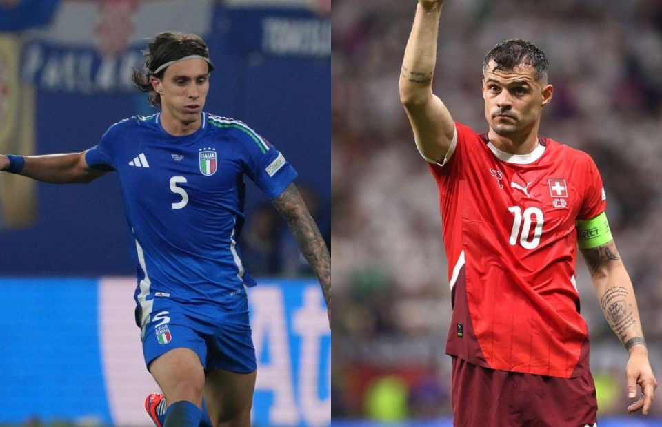 Lịch sử đối đầu Italia vs Thụy Sĩ: 'Thiên thanh' vượt trội