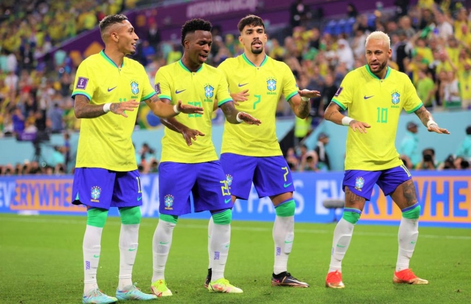 Đỉnh cao tấn công, Brazil 'đè bẹp' niềm tự hào châu Á tại World Cup 2022