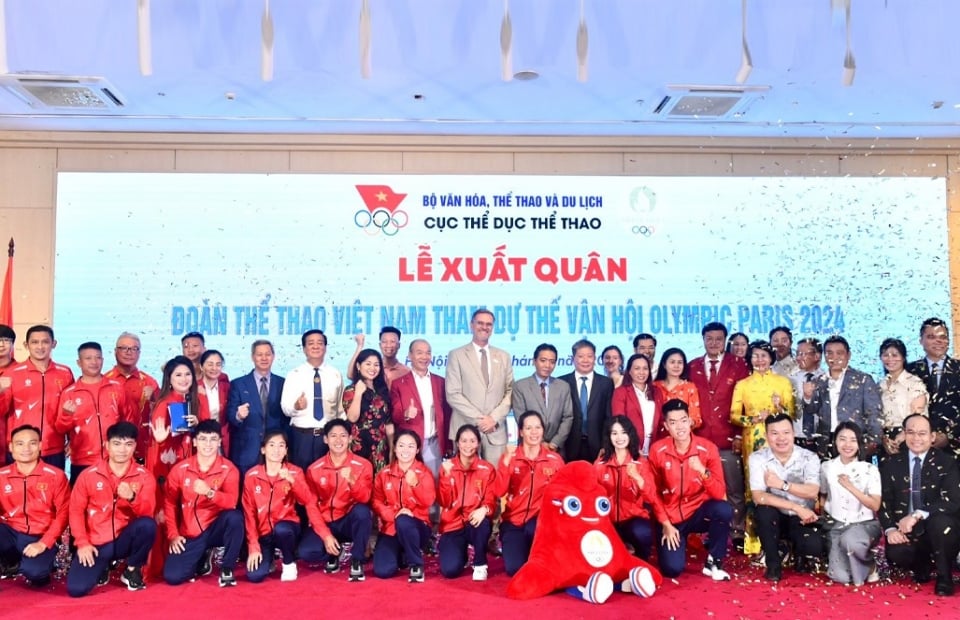 Lịch thi đấu Olympic 2024 của đoàn thể thao Việt Nam