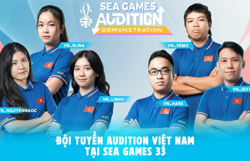 Hé lộ danh sách chi tiết đội tuyển Audition Việt Nam dự SEA Games 33