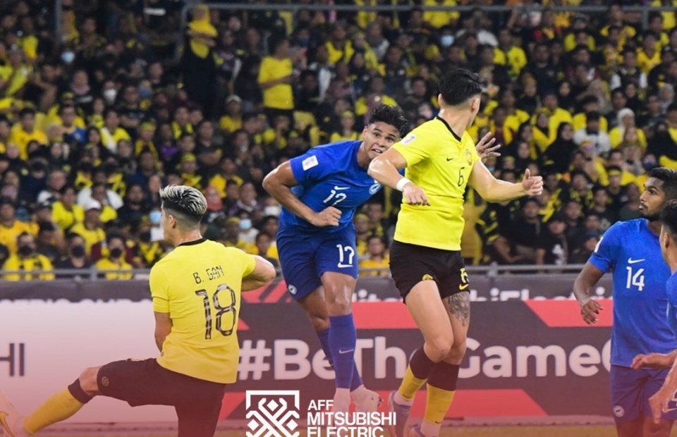 Đả bại Singapore, Malaysia đối đầu Thái Lan ở bán kết AFF Cup 2022