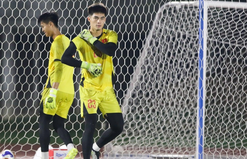 Thủ thành số 1 nói thẳng về suất bắt chính ở U23 Việt Nam