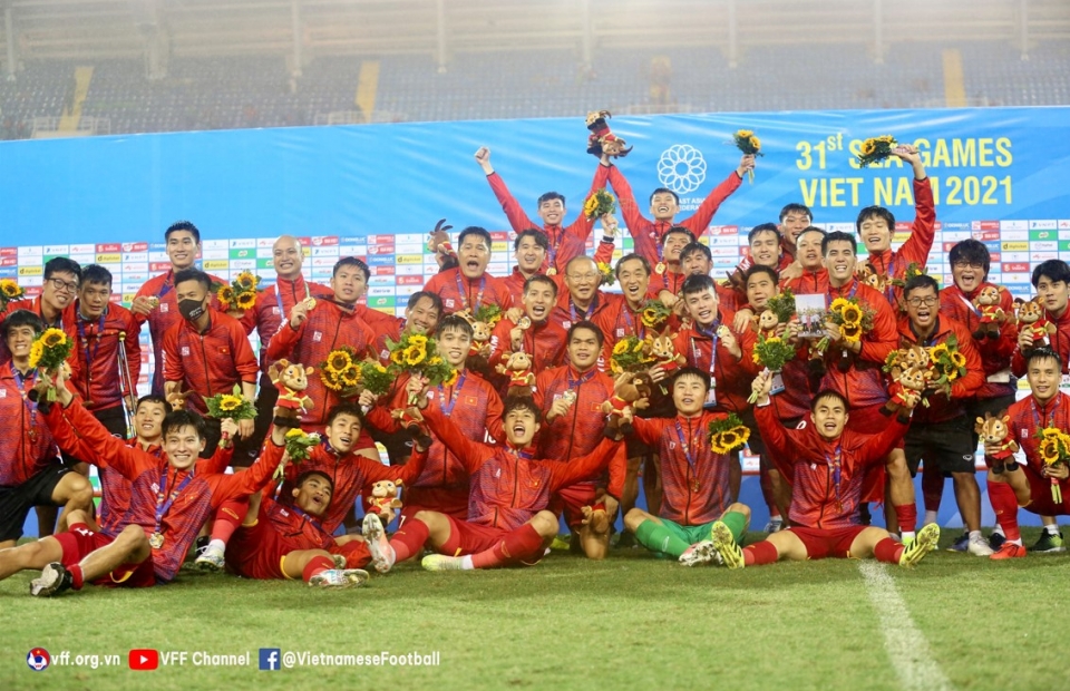 U23 Việt Nam giành HCV SEA Games 31