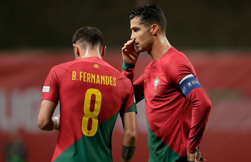 Bruno Fernandes bất đồng chính kiến với Cristiano Ronaldo