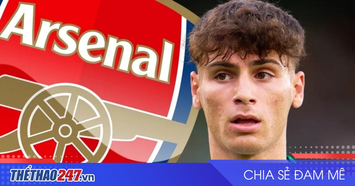 Tiền vệ triển vọng bậc nhất châu Âu đang được Arsenal nhắm đến