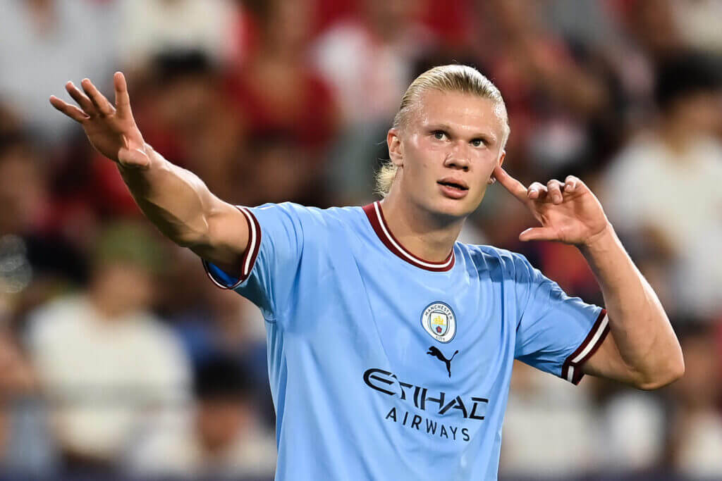 Ghi bàn như máy, Haaland vẫn bị Pep Guardiola xếp dưới một người