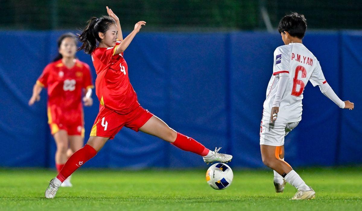 Trực tiếp bóng đá U17 nữ Việt Nam 2-1 U17 nữ Myanmar: Rút ngắn tỷ số