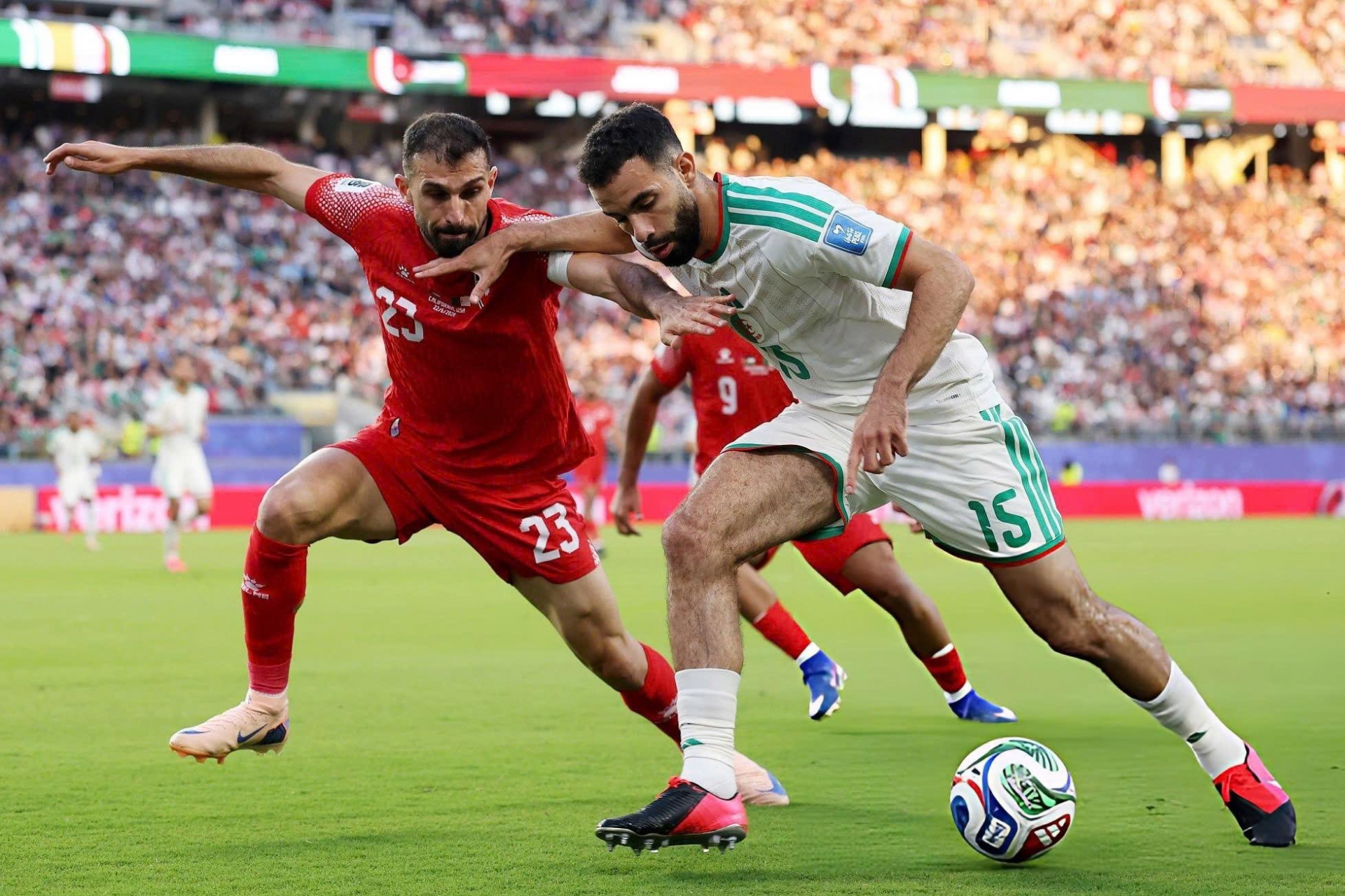 Trực tiếp bóng đá Jordan 0-0 Algeria: Tìm kiếm bàn thắng