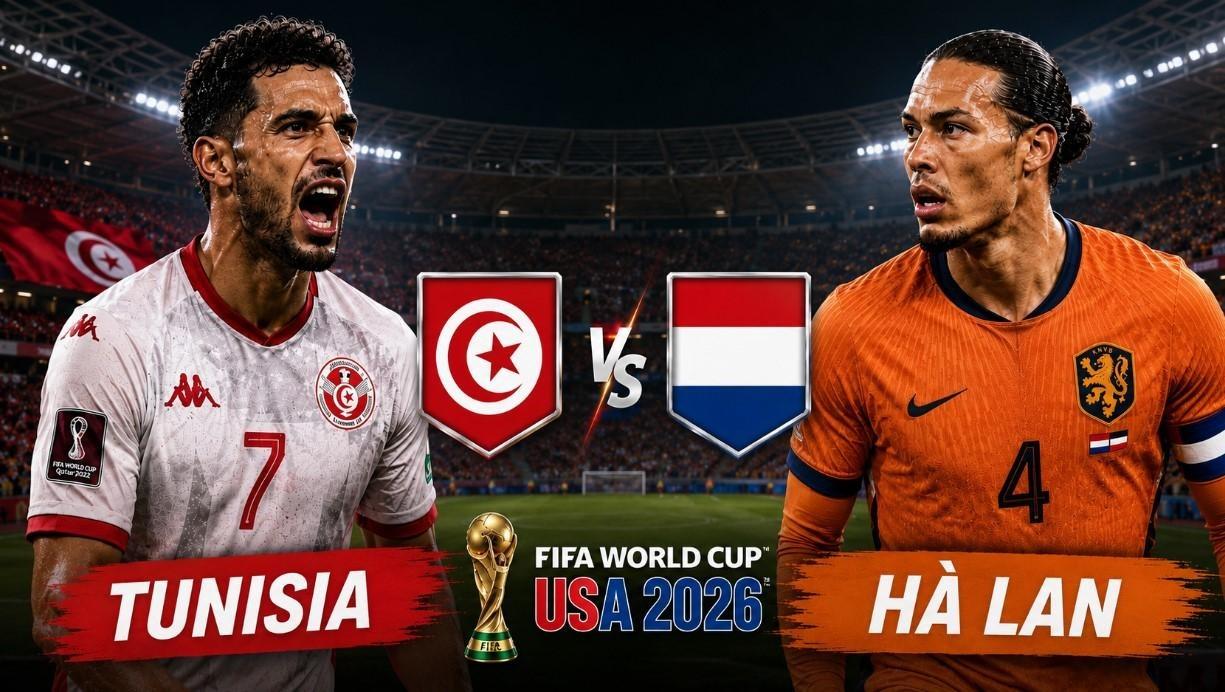 Trực tiếp bóng đá Tunisia 0-1 Hà Lan: Bàn thắng đến sớm