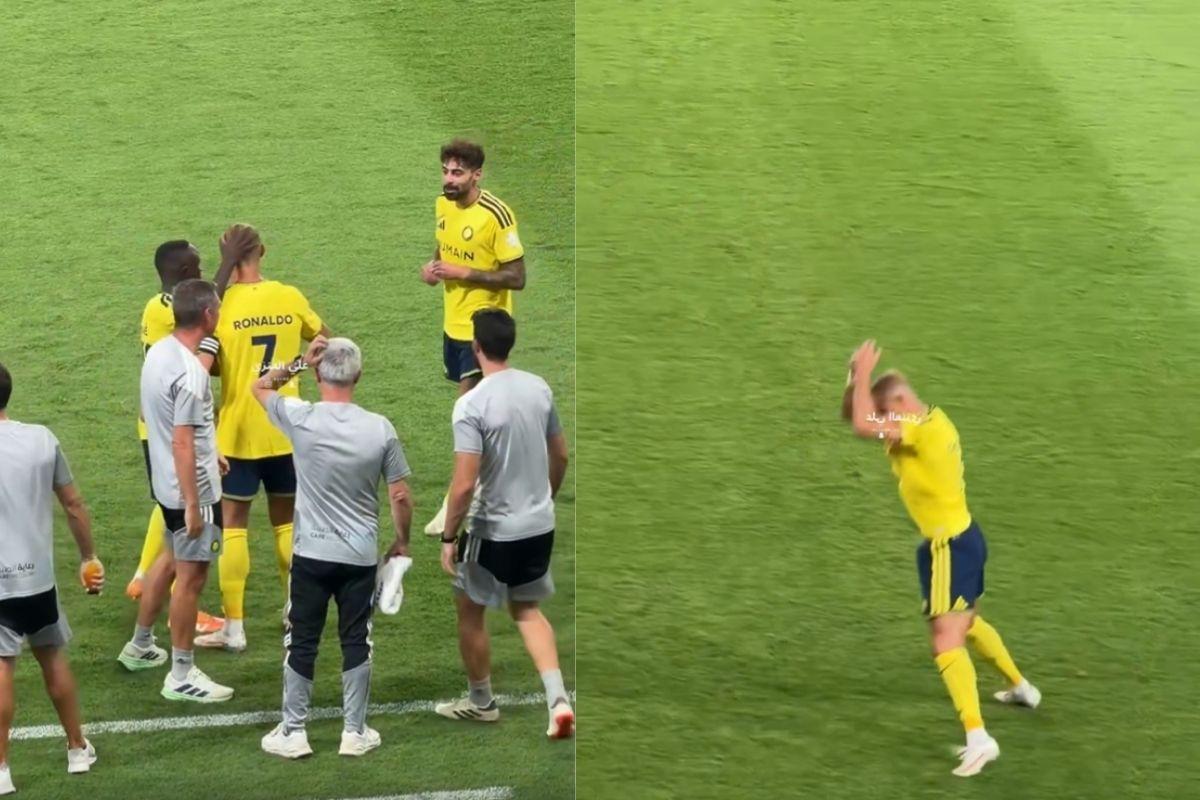 Ronaldo 'quên' SIUU, Sadio Mane lập tức nhắc nhở