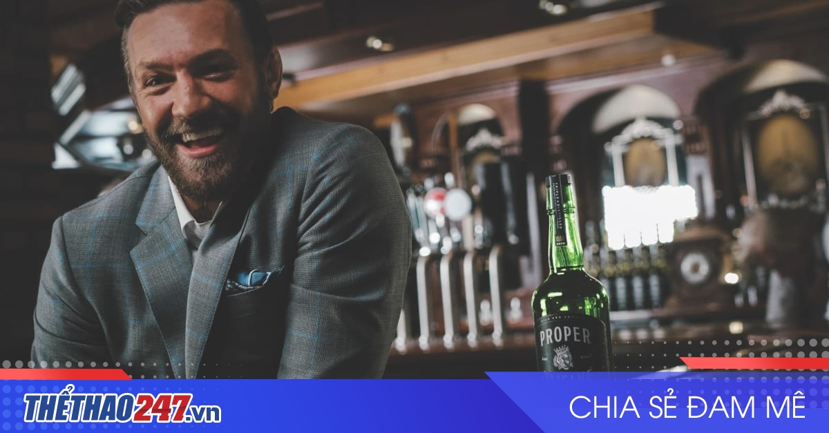 Công ty rượu của McGregor được bán giá 600 triệu USD
