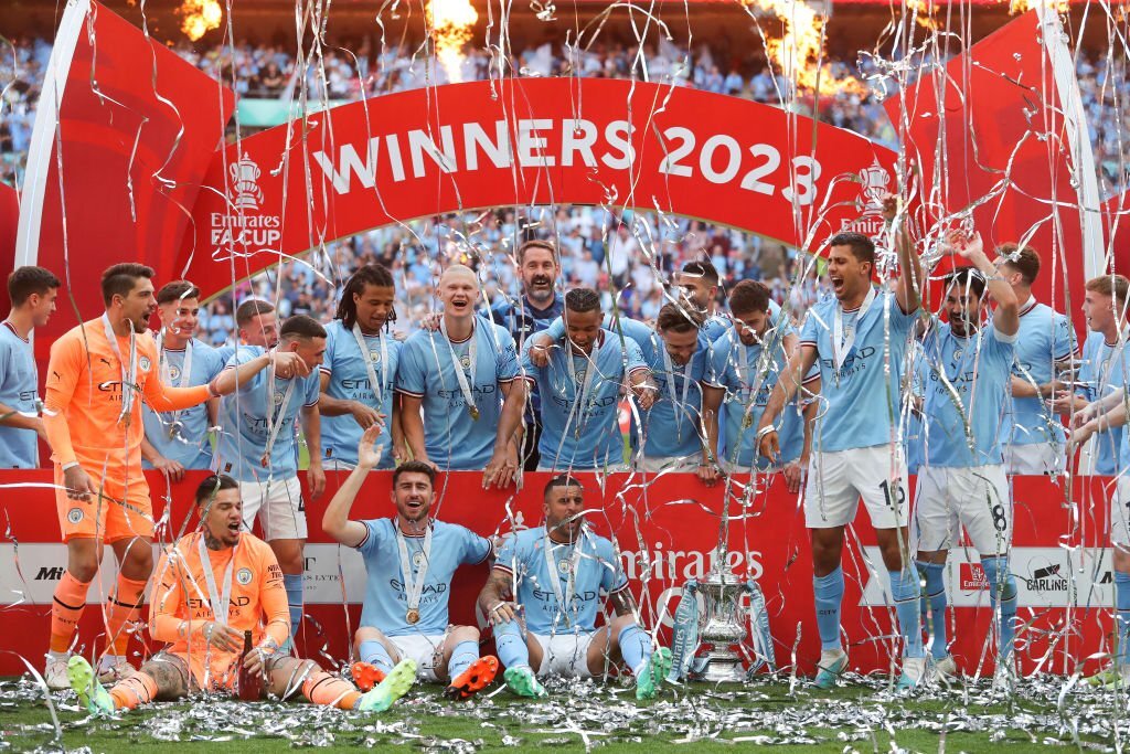 Song sát Man City cùng ‘hét lớn’ một câu khi vô địch FA Cup 288119