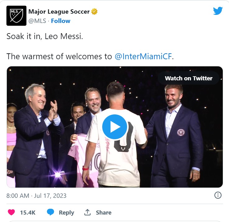 Messi ra mắt Inter Miami, khẳng định điều không thể chối cãi từ ông chủ Beckham 303779