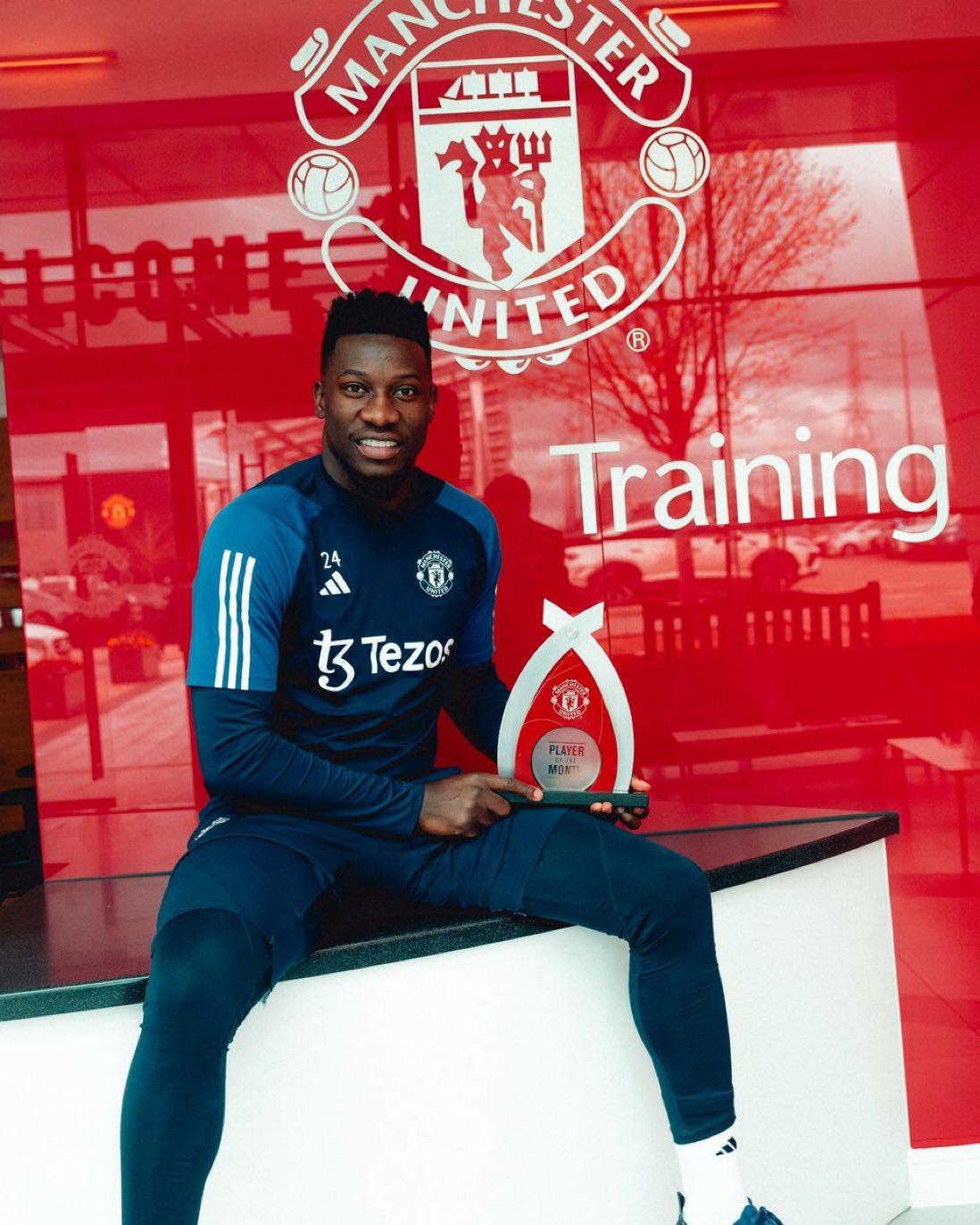 Andre Onana nhận giải thưởng cao quý trước đại chiến với Liverpool 437959