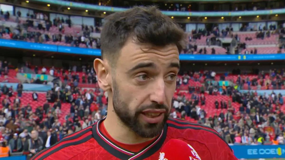 Bruno Fernandes khẳng định có vô địch FA Cup cũng không vui 448535