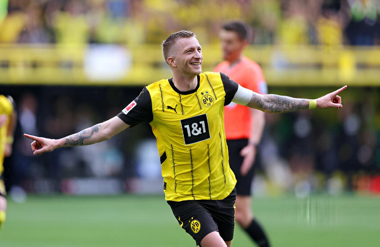 Trực tiếp Dortmund 2-0 Darmstadt: Reus sút phạt thần sầu