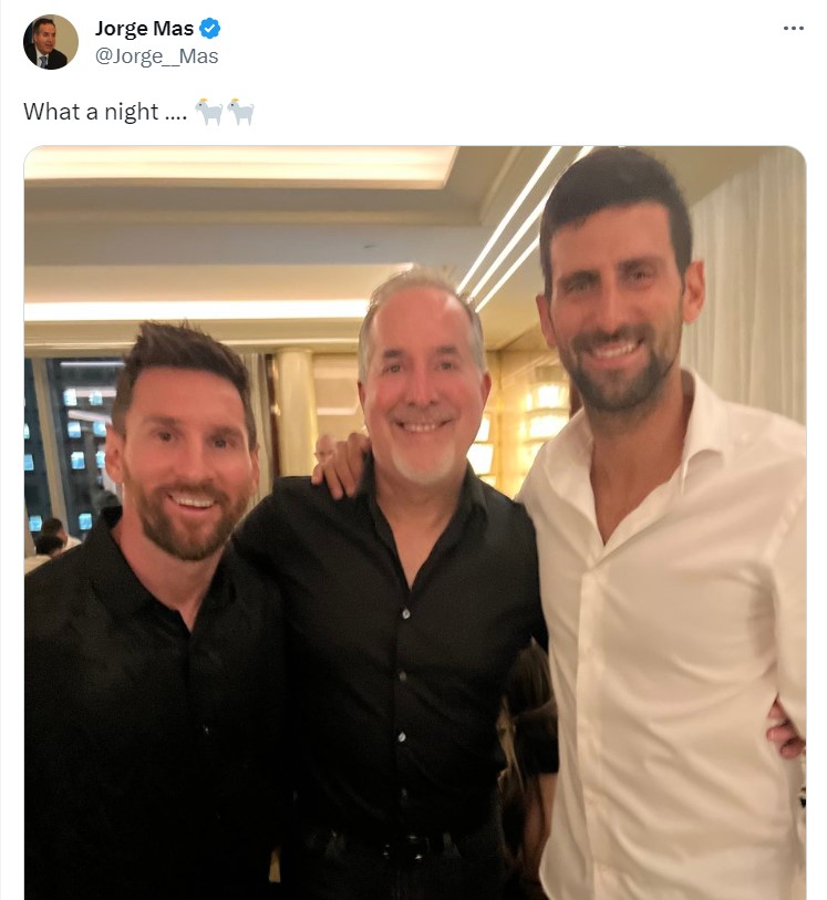 Bắt gặp Lionel Messi và Novak Djokovic 'đại náo' Hoa Kỳ 318288