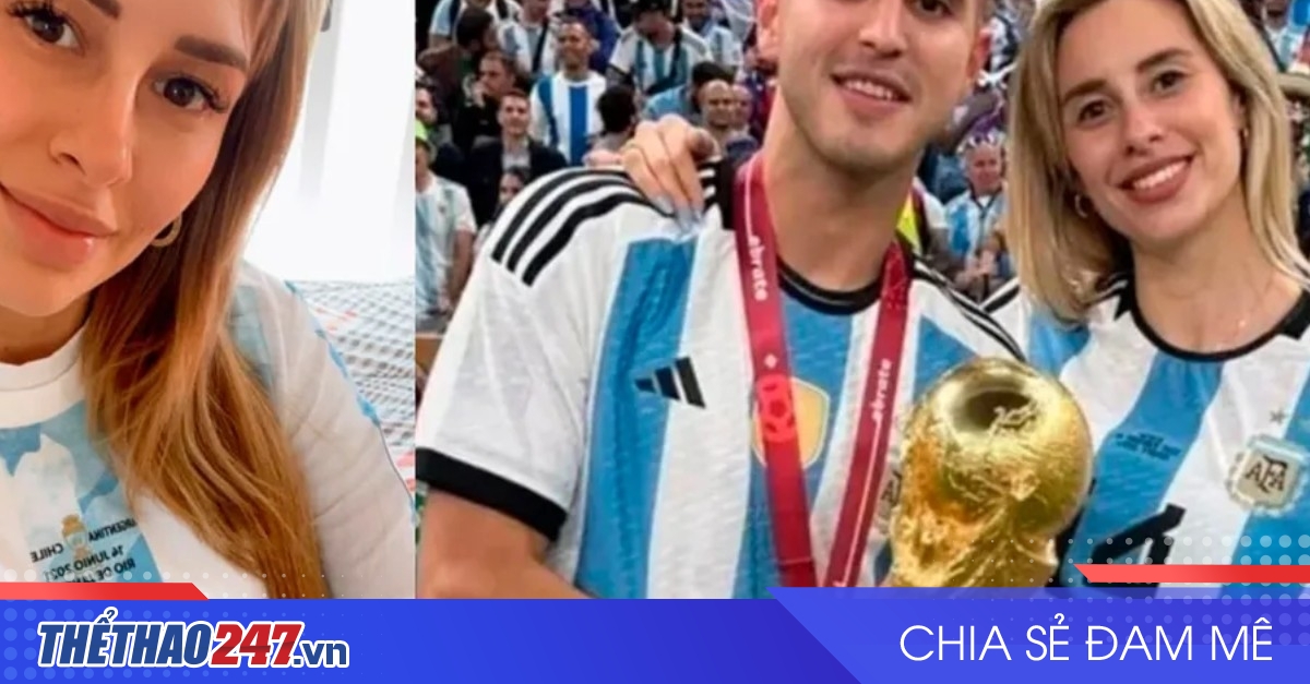 Vợ tuyển thủ Argentina dọa bán huy chương vàng World Cup 2022