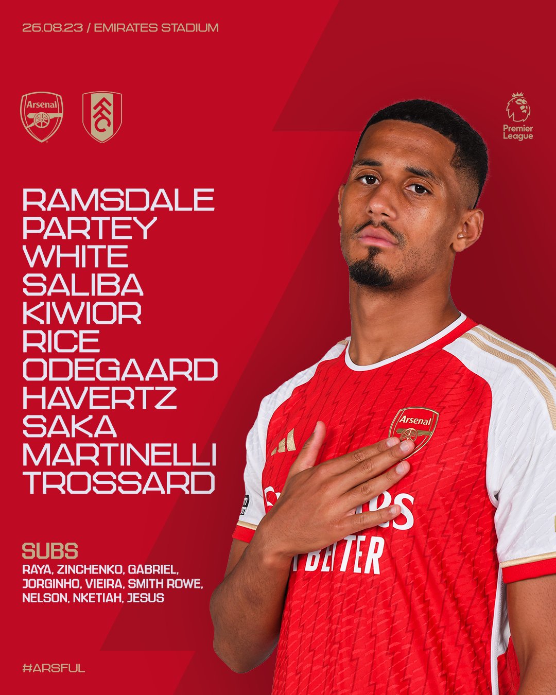 Trực tiếp Arsenal vs Fulham, 21h hôm nay 26/8 318857