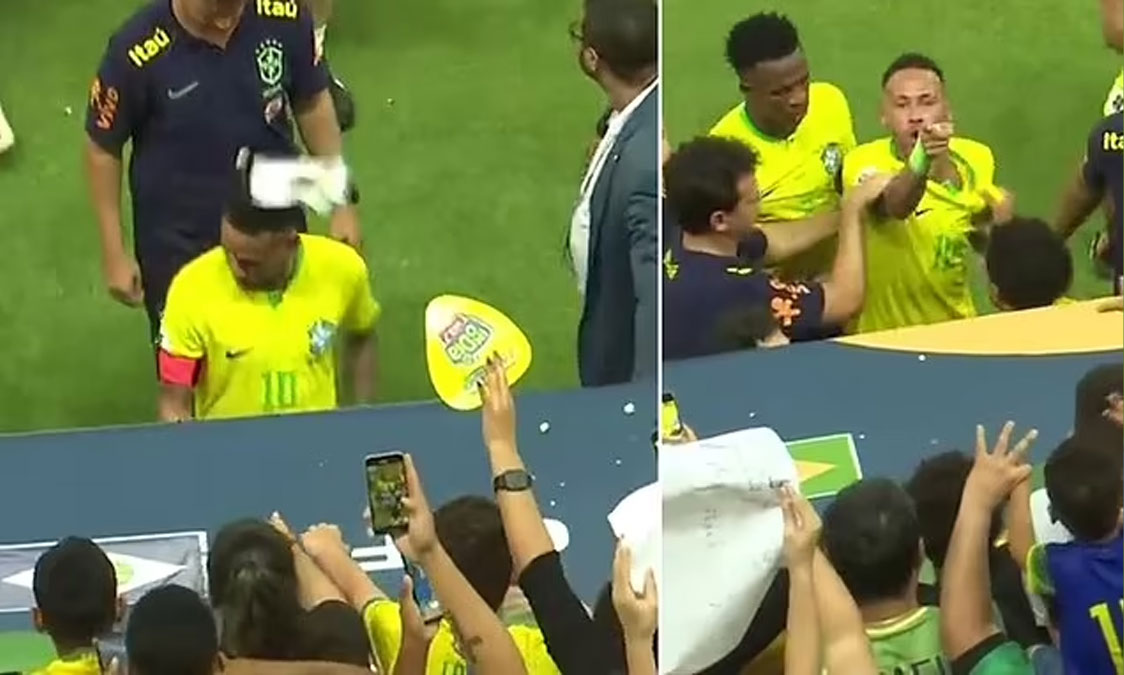 Ngã ngửa với nguyên nhân Neymar bị ném bỏng ngô vào đầu 341733