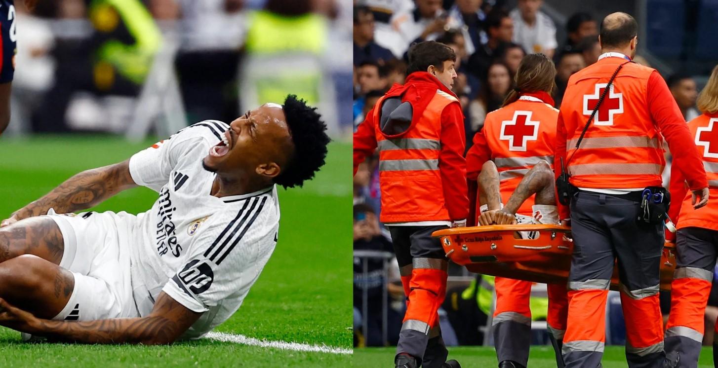 Cú sốc của Real Madrid: Eder Militao nguy cơ tái phát ACL