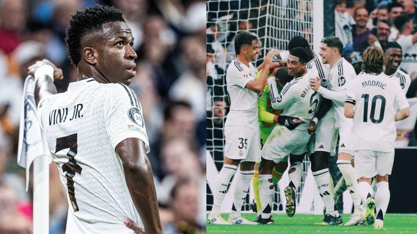 Vinicius hattrick, Real Madrid thắng giòn giã Osasuna tại Bernabeu