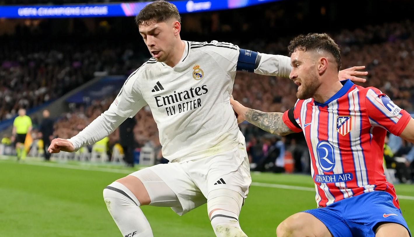 Trực tiếp Atletico 1-0 Real Madrid: Đôi công hấp dẫn