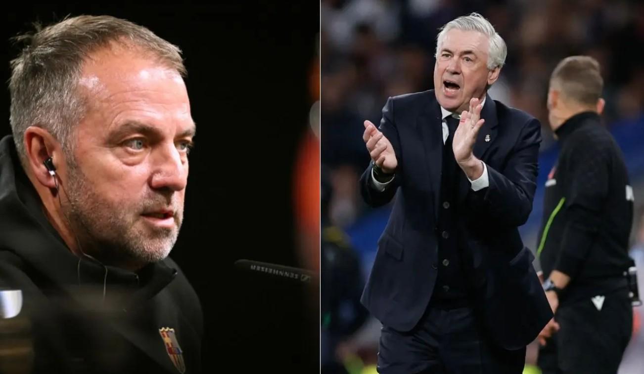 Hansi Flick nói về trọng tài, mỉa mai Real Madrid trước chung kết