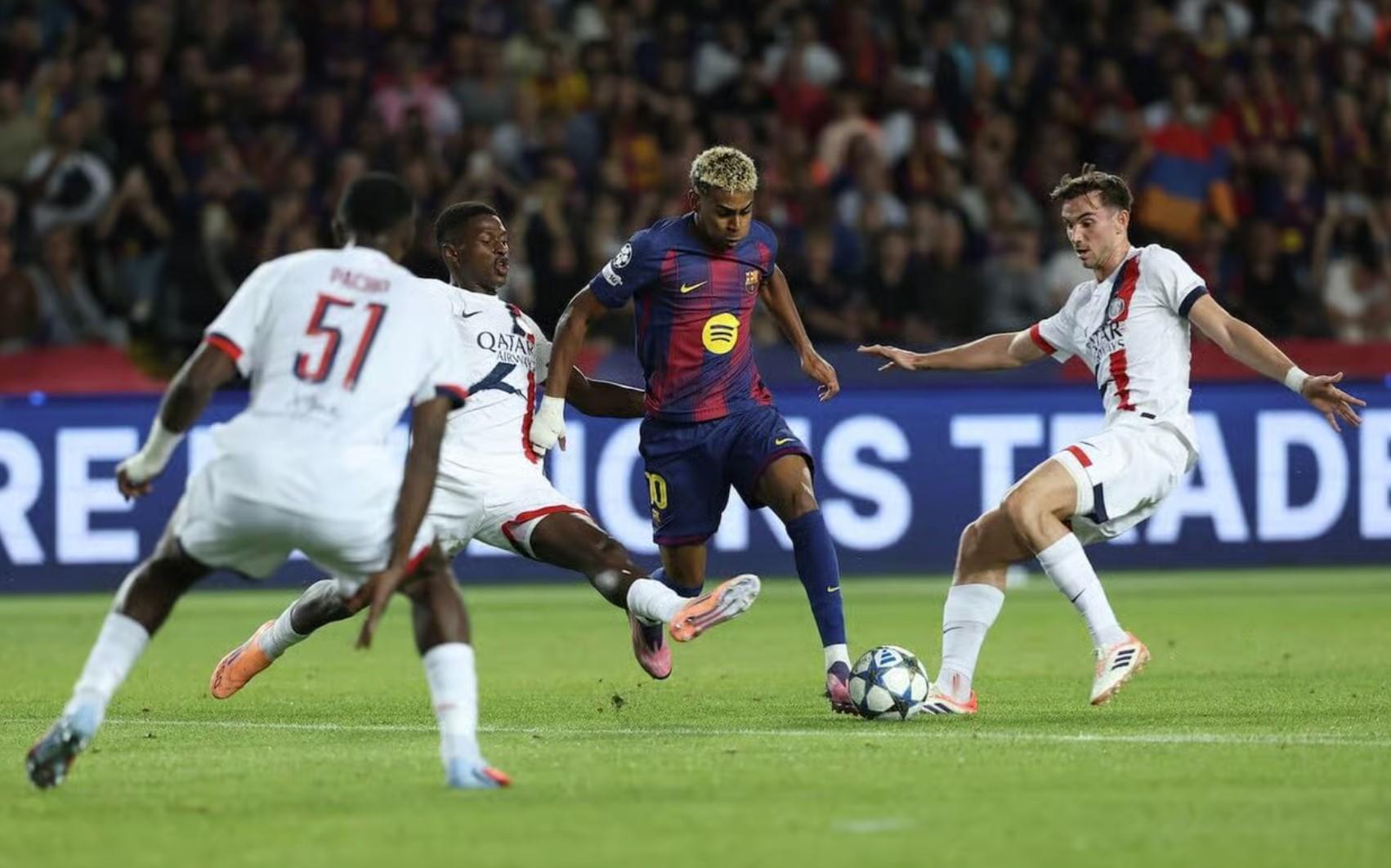 Kết quả - tỷ số Barca vs PSG: Thua ngược cay đắng