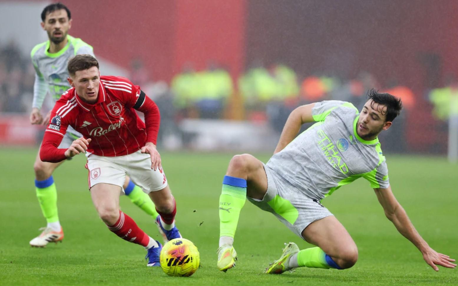 Trực tiếp Nottingham 1-1 Man City: Đôi công rực lửa