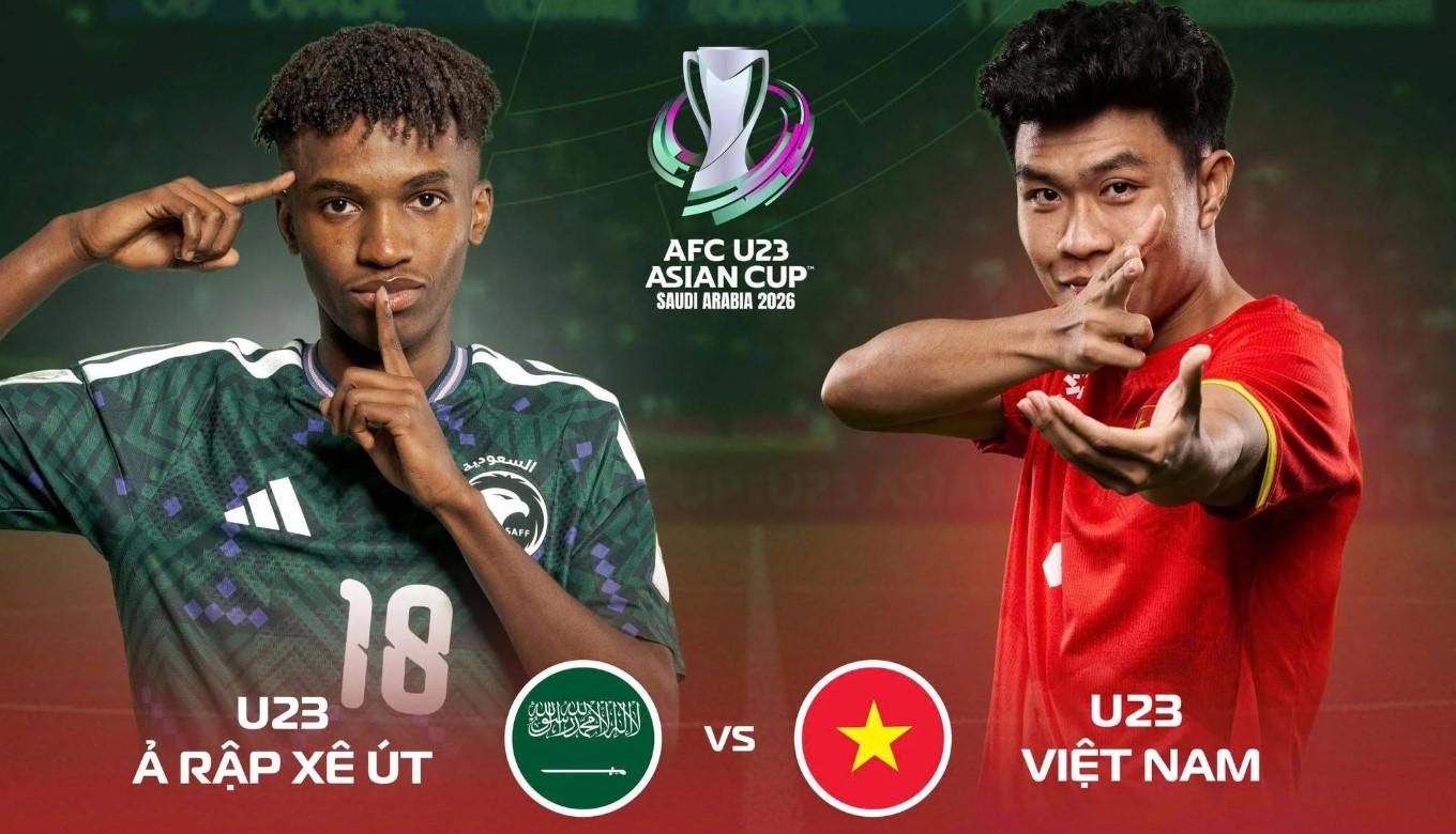 Siêu máy tính chỉ thẳng kết quả trận U23 Việt Nam vs U23 Ả Rập Xê Út