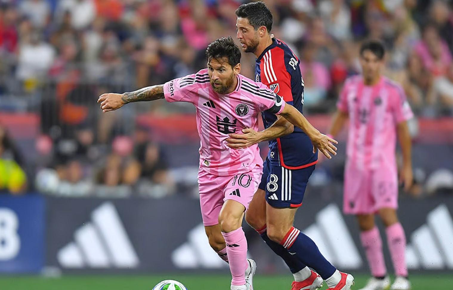 Messi tịt ngòi, Inter Miami mất điểm cay đắng trước New England