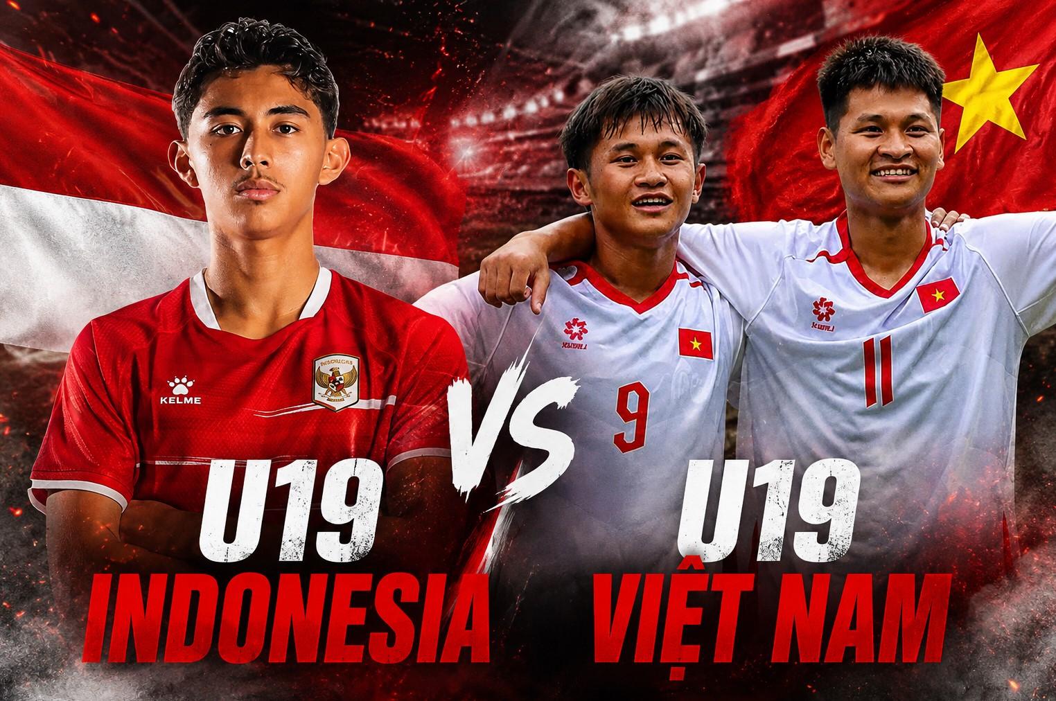 Siêu máy tính dự đoán khó tin trận U19 Indonesia vs U19 Việt Nam