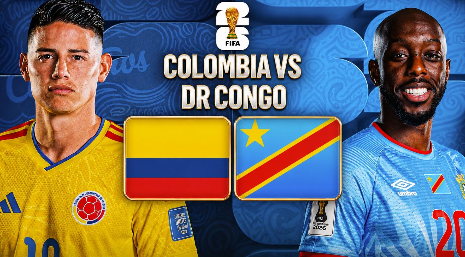 Trực tiếp Colombia vs CHDC Congo, 9h00 hôm nay 24/06: Đã có đội hình