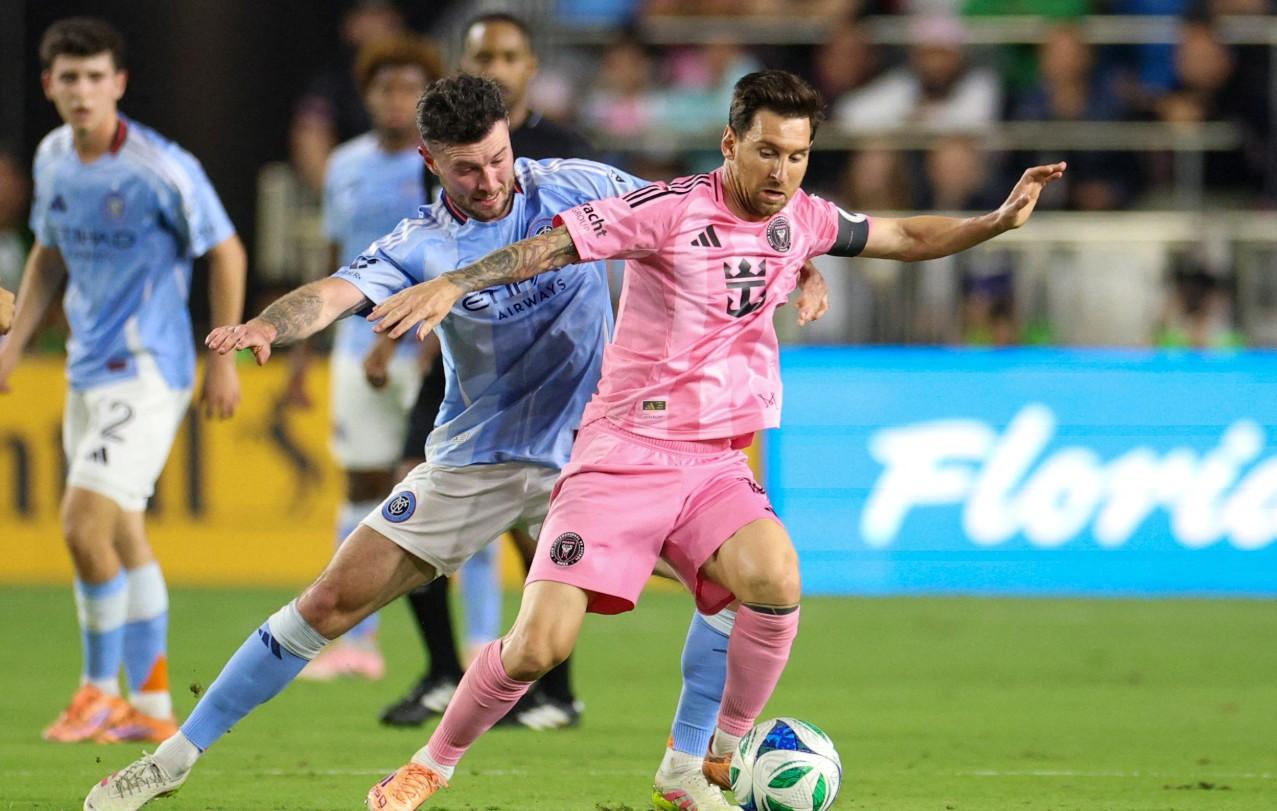Trực tiếp Inter Miami 0-0 New York City: Messi đá chính