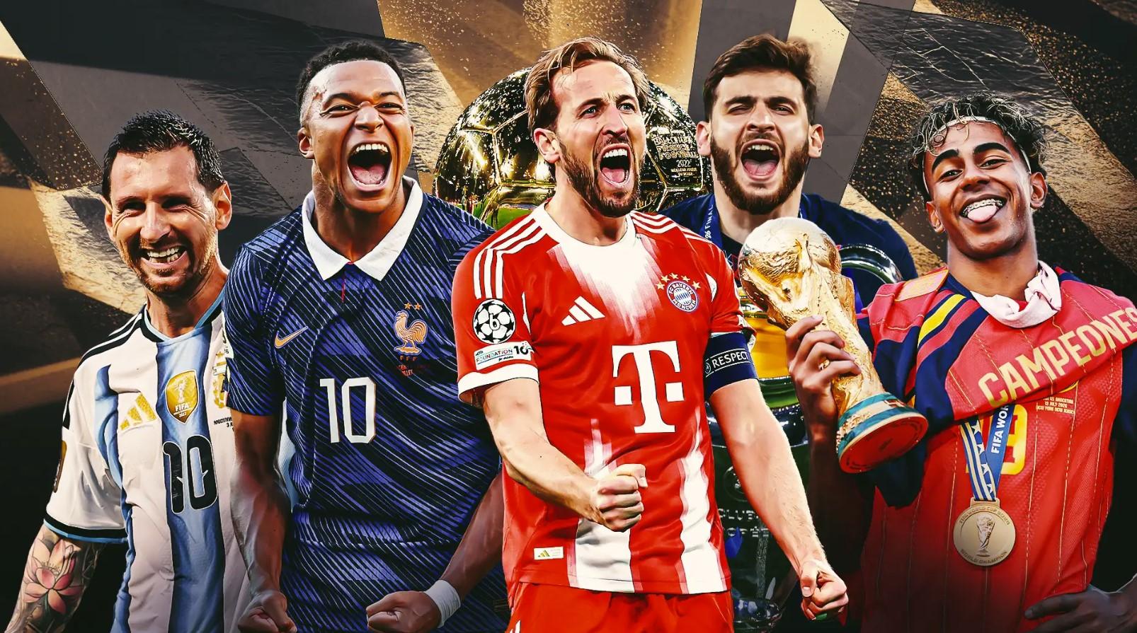 BXH top 10 Quả bóng Vàng 2026: Ngỡ ngàng với vị trí Mbappe, Messi