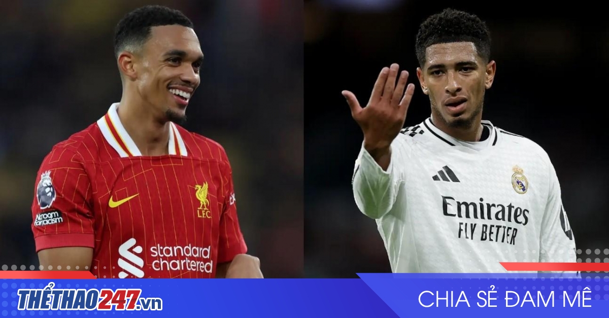 Thua Liverpool, Bellingham vẫn cố 'chèo kéo' Alexander-Arnold